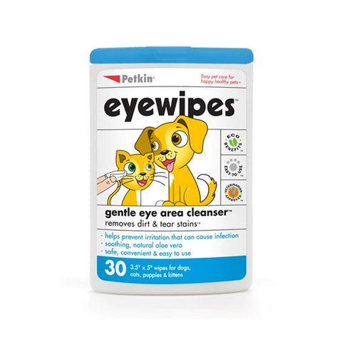 Petkin Eye Wipes - 30 Pack