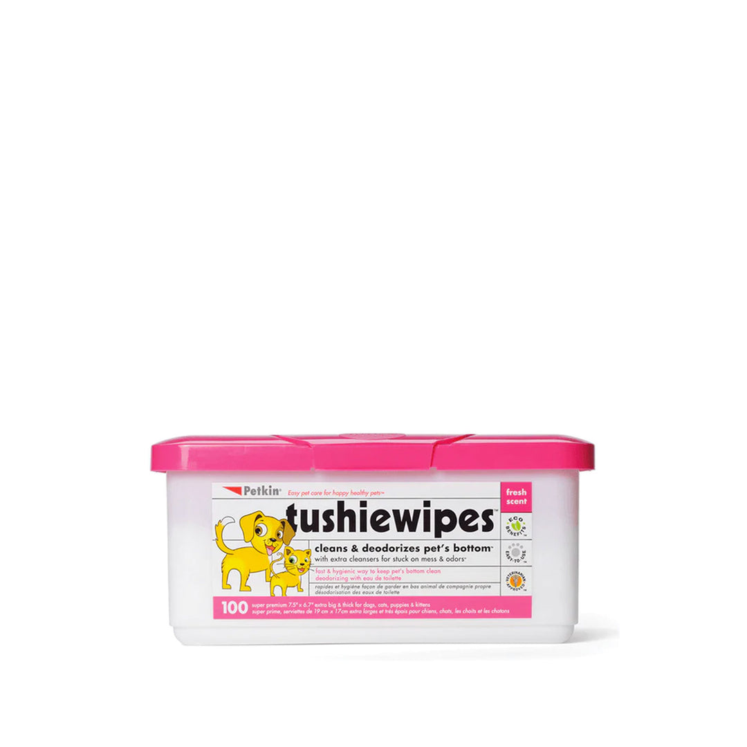 Petkin Tushie Wipes (100 Pack)