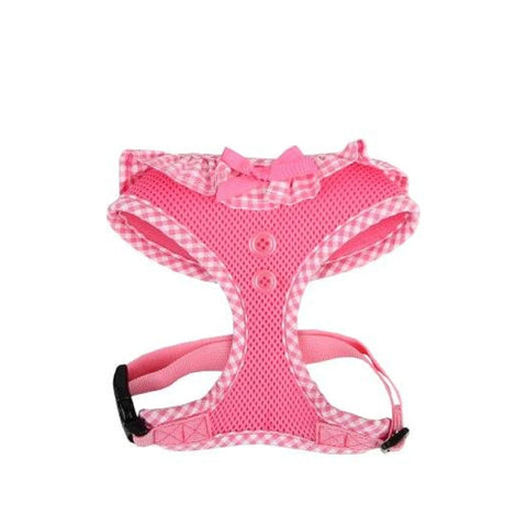 Puppia Gingham Harness - Pink