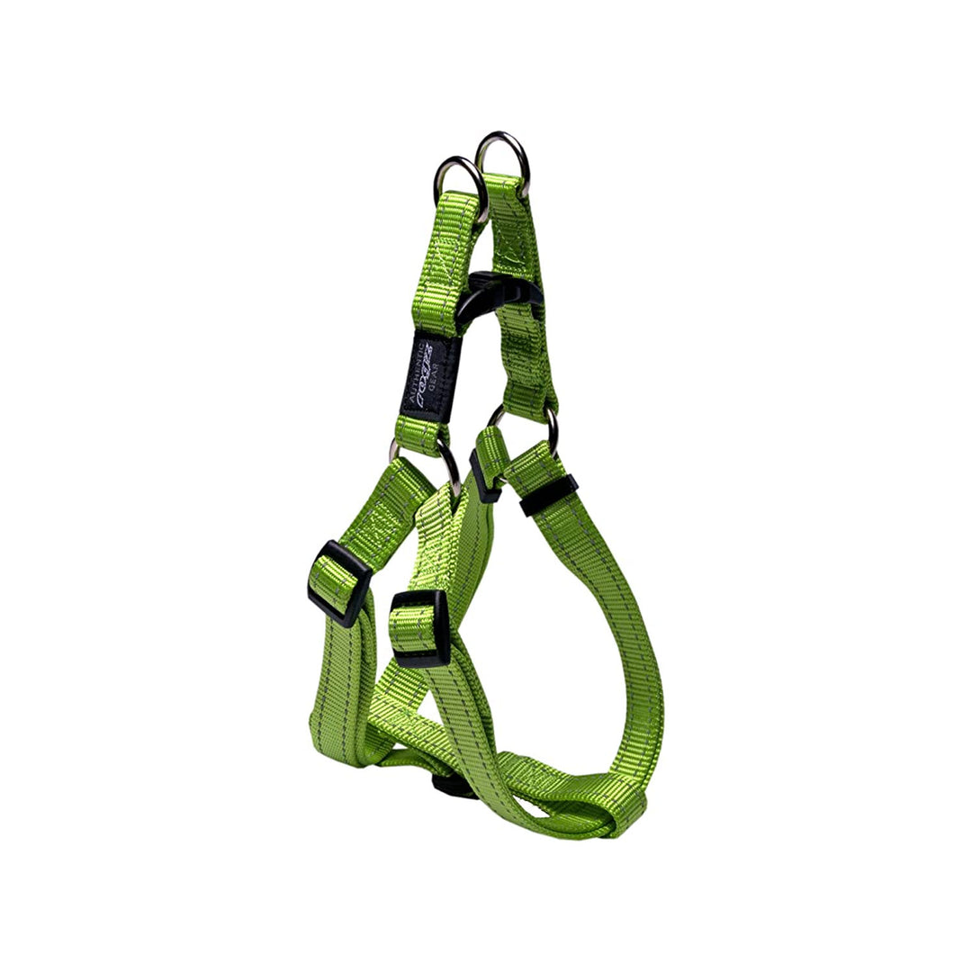 Rogz Utility Step-In Harness - Lime