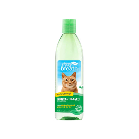 Tropiclean Fresh Breath Dental Health Solution For Cats - 473ml
