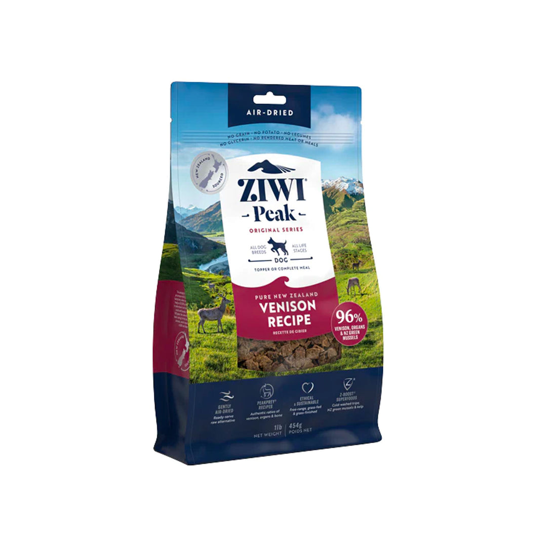 Ziwi Peak Dog Food Gently Air Dried - Venison
