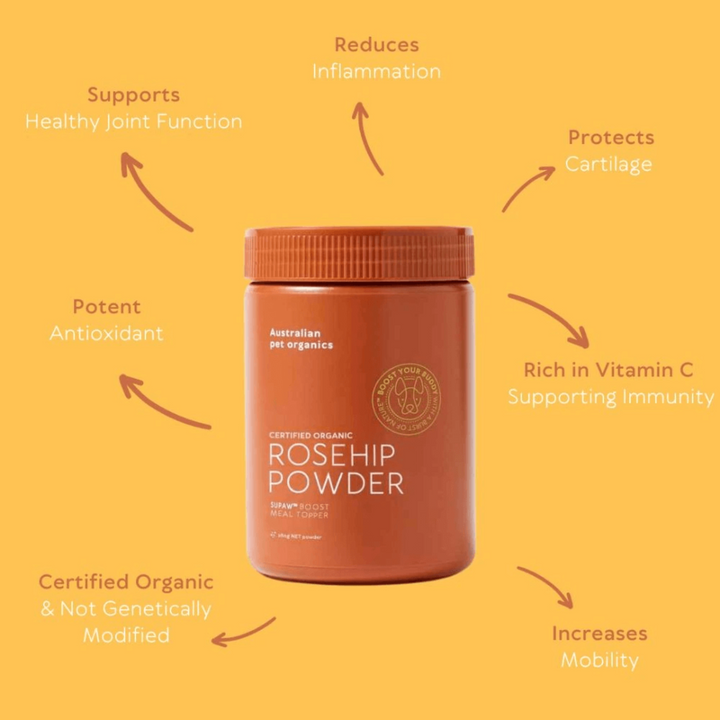 APOrganics Rosehip Dog Supplement - 280g