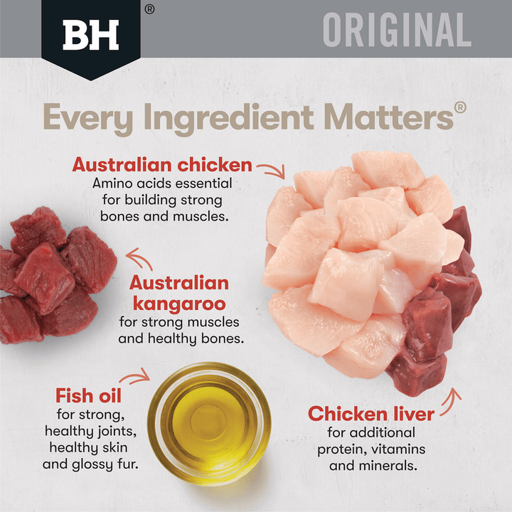 Black Hawk Original Adult Cat Food - Chicken & Kangaroo 2kg