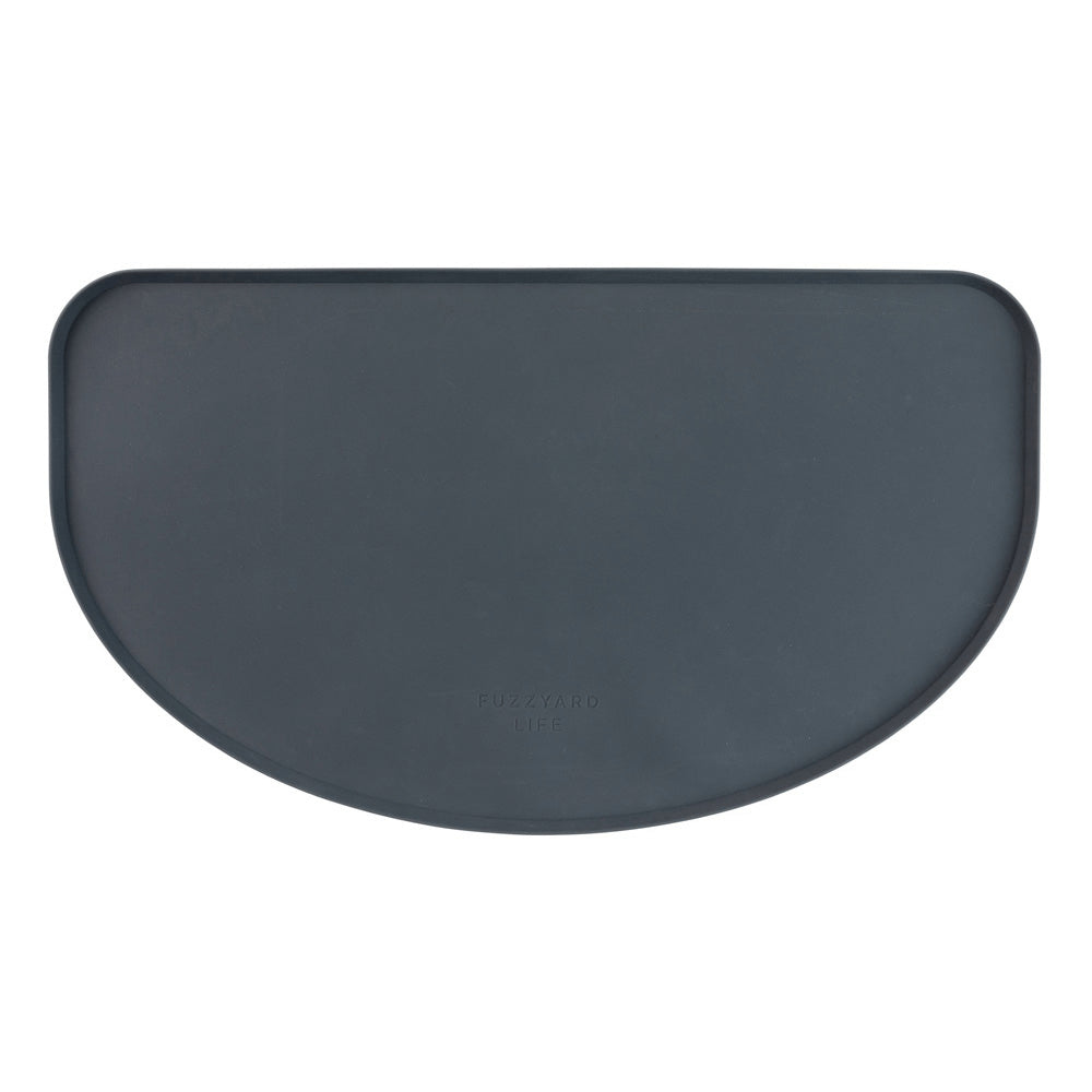 FuzzYard Life Silicone Feeding Mat - Slate Grey