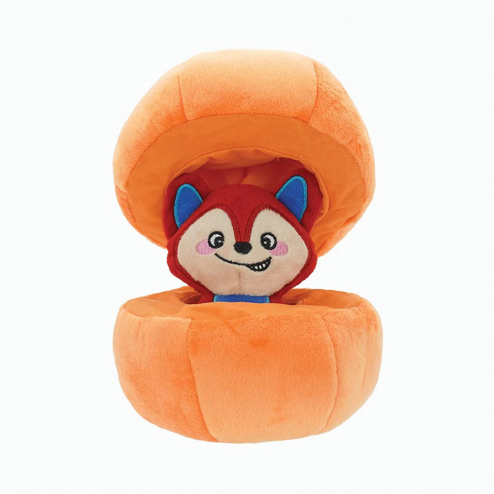 HugSmart Puzzle Hunter Dog Toy - Pumpkin & Fox Dog Toy