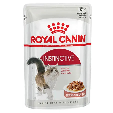 Royal Canin Feline Instinctive in Gravy Wet Cat Food - 85gr