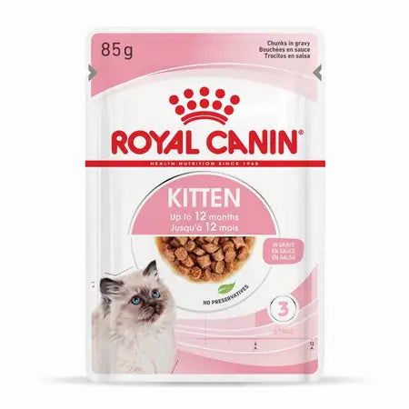 Royal Canin Feline Kitten in Gravy Wet Cat Food - 85gr