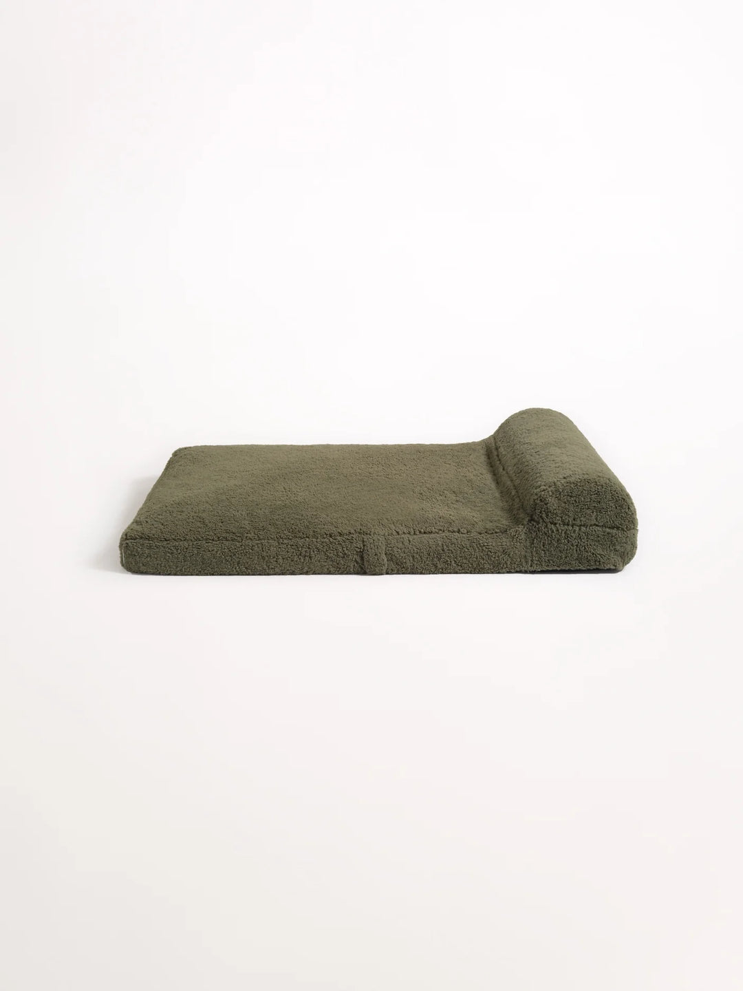 Hommey Faux Fur Pet Bed - Olive