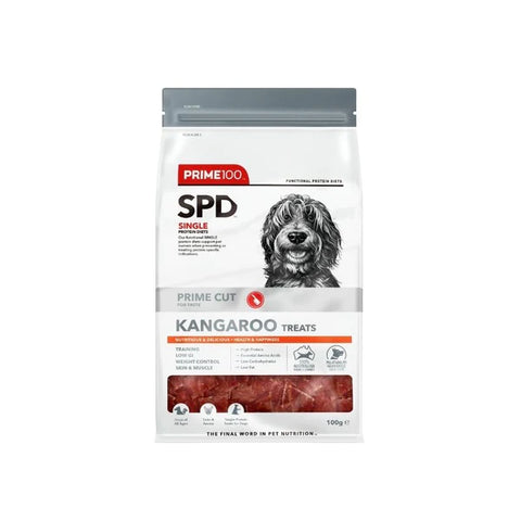 Prime100 SPD Dog Treats - Kangaroo 100g