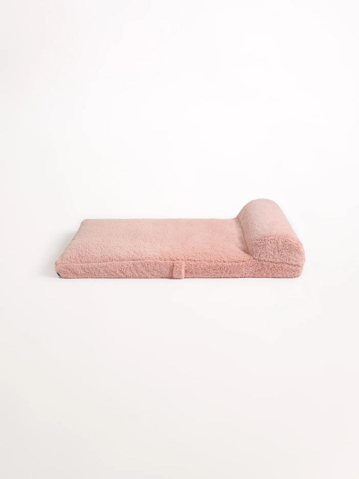 Hommey Faux Fur Pet Bed - Rose