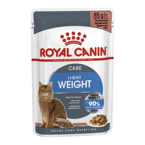 Royal Canin Feline Light Weight in Gravy Wet Cat Food - 85gr
