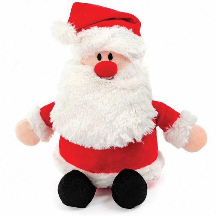 Snuggle Buddies Plush Dog Toy - Christmas Santa