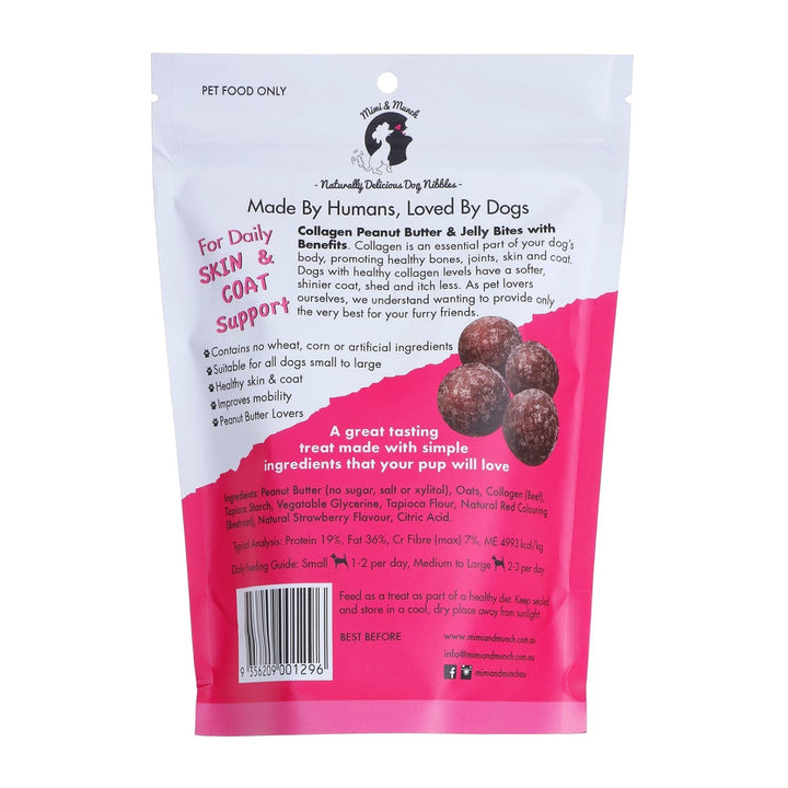 Collagen Peanut Butter & Jelly BItes - 150g