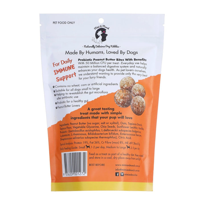 Probiotic Peanut Butter Bites - 150g