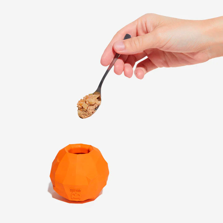 Zee.dog Treat Dispensing Toy - Super Orange