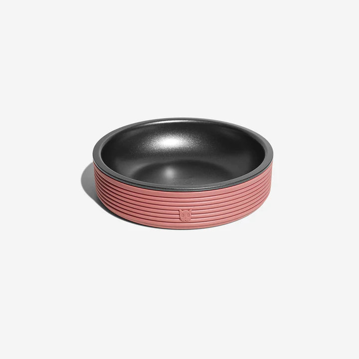 Zee.dog Duo Cat Bowl - Terracotta