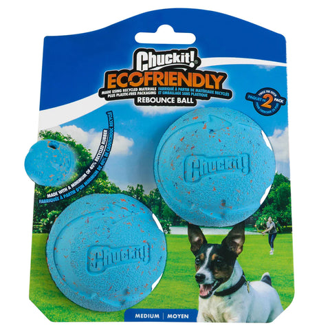 Chuckit! Eco Friendly Rebounce Ball -  2 pack Medium