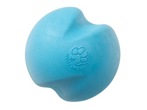 Westpaw Jive Chew Ball Dog Toy - Blue