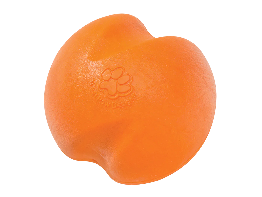 Westpaw Jive Chew Ball Dog Toy - Orange