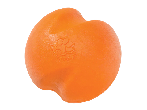 Westpaw Jive Chew Ball Dog Toy - Orange